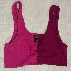 Wild Fable Two-Toned Pink Tank